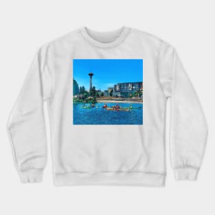 Seattle waterfront Crewneck Sweatshirt